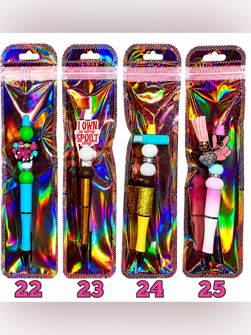 Handmade Beaded Focal Pens with Ink Refill! 🖊️ - Picture 7 of 11